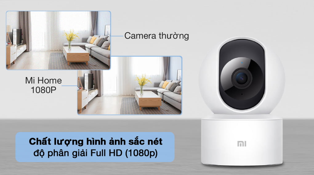 Dữ liệu phân giải cao - Camera IP Mi Home 360 Độ 1080P Xiaomi BHR4885GL