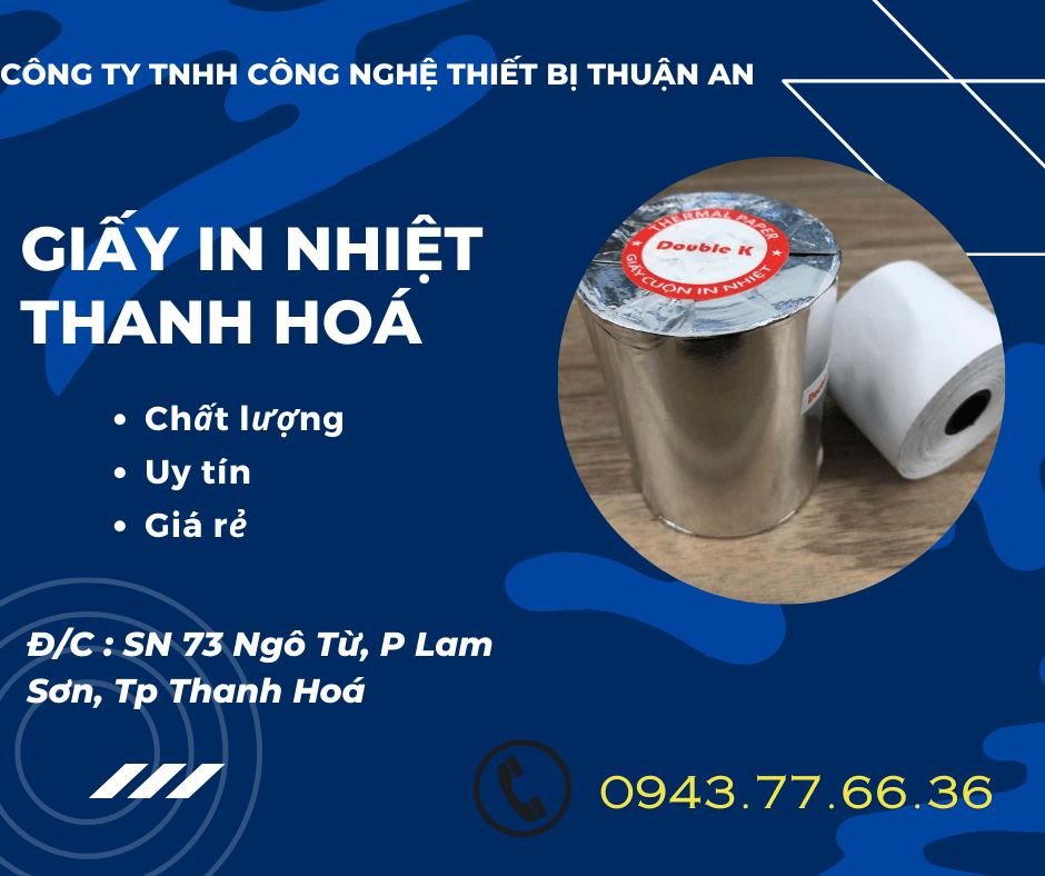 giấy tin hoá đơn thanh hoá