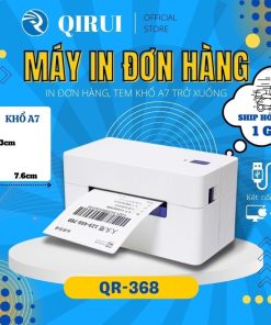 Máy in tem sàn QR 368. Hotline: 0943.776.636