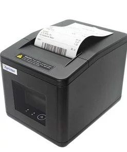 CẤU HÌNH MÁY IN HOÁ ĐƠN XPRINTER XP-Q805K [CAO CẤP 2023] Model: XP-Q805K Hãng-Thương hiệu: XPRINTER Bảo hành: 1 đổi 1 06 Tháng, 12 Tháng Xuất xứ: China Khổ giấy: K80 - 80mm Cắt giấy tự động: Có Tốc độ in: 230mm/s Chức năng: In báo chế biến nhà bếp, In Bill tính tiền cho shop, Siêu Thị, Nhà Sách, Các cửa hàng điện thoại Công Nghệ In: In nhiệt trực tiếp Cổng Kết Nối: USB Kích Thước Máy: 173x130x127mm Trọng lượng: 0.89kg Điện áp sử dụng: 24V - 2.5A Tương thích HDH: Android - IOS, Win 7, Win 10, Win 11 Tương thích phần mềm: CUKCUK, FoodyPos, Kiotviet, POS365, POSAPP, Sapo